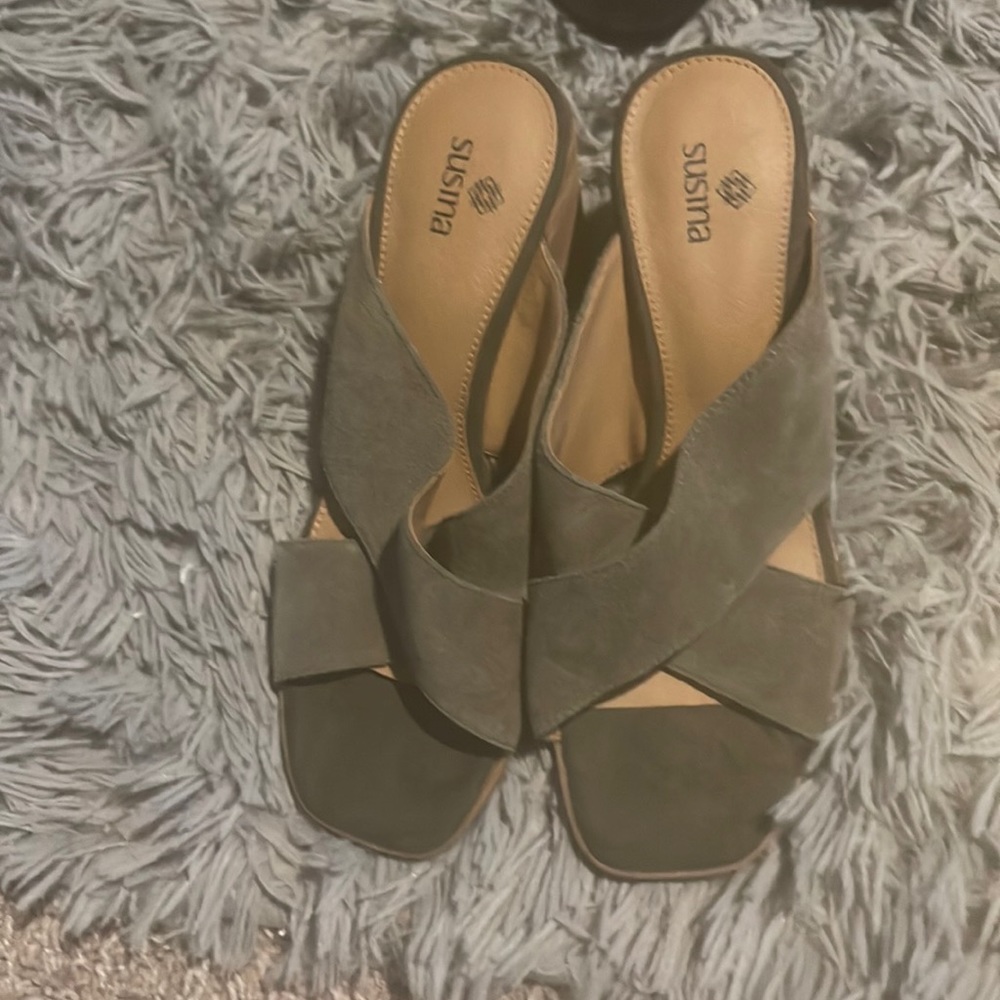 Green heels